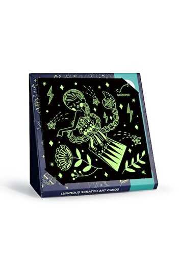 Mideer Scratchable Luminous Cards, MiDeer, 3 years+