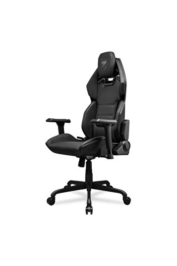 Cougar Scaun Gaming Hotrod Black, Greutate maxima 136 kg, Cotiere ajustabile 3D (Negru)