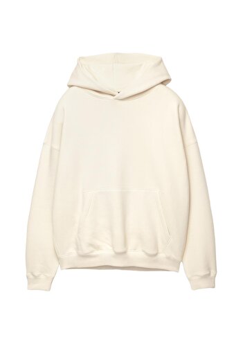 Pull & Bear Kapüşonlu bol kesim sweatshirt