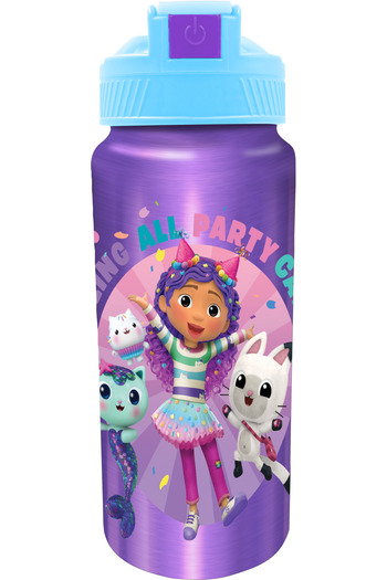 Gabby's Dollhouse Gabby’s Dollhouse Aluminum Bottle 500ML-Violet