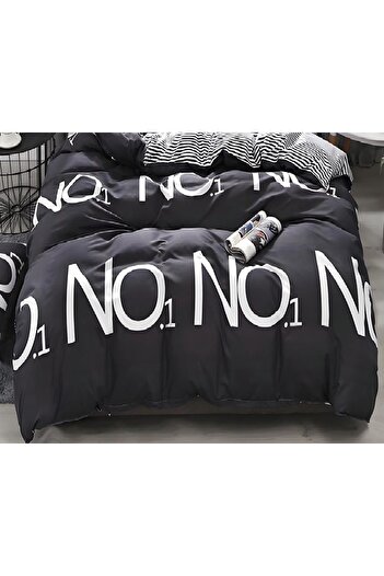CHIRASO 4 Piece Bedding Set, Satin Cotton Sheet 240x250cm, Duvet Cover 200x230cm, 2 Pillowcases