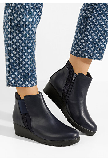 B T Shoes μποτακια πλατφορμεσ Cremona Νειβι