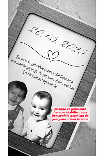 Çelik Mini Tablo - En Tatlı Hediye