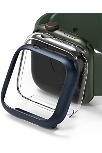 Ringke Slim Case Compatible with Apple Watch 9/8/7 41mm (2 Pack) Premium Polycarbonate Hard Thin Cov