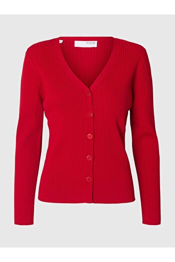 Selected Femme Strickjacke Viskosemix
