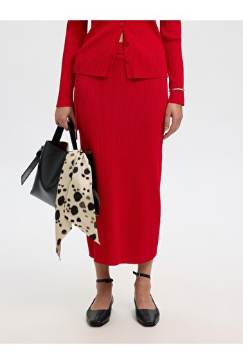 Selected Femme Midirock Viskosemix