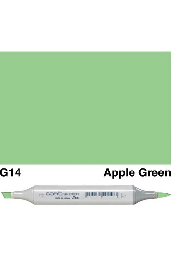 Copic Sketch G-14 Graphic Art Marker Apple Green