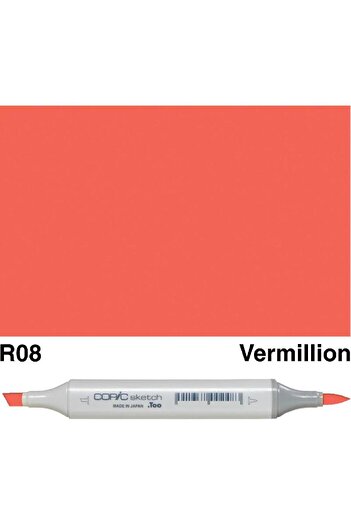 Copic Sketch R-08 Graphic Art Marker Vermillion