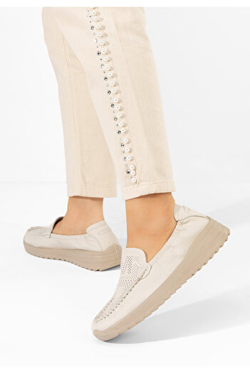 B T Shoes Μοκασίνια γυναικεια Suzy μπεζ