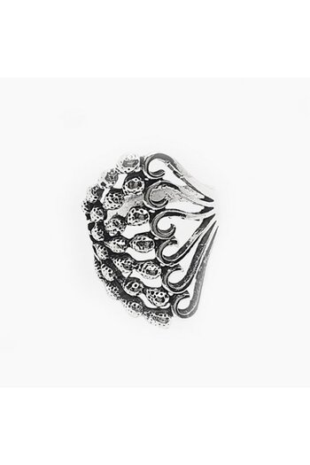 Kelan Women's Fashion Ring Vintage Antique Peacock Model 19 mm