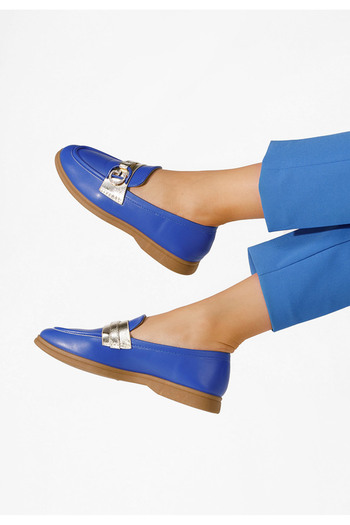 B T Shoes Loafers γυναικεια Garina μπλε