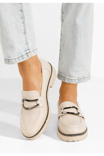 B T Shoes Μοκασίνια γυναικεια Colista μπεζ