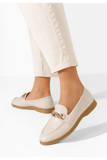 B T Shoes Μοκασίνια γυναικεια Eroche μπεζ