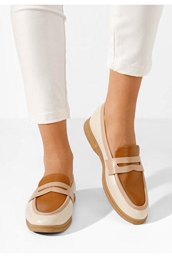B T Shoes Μοκασίνια γυναικεια Sedona μπεζ