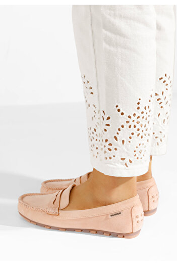 B T Shoes Women's Luminia V2 pink loafers