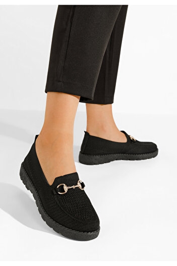 B T Shoes μοκασινια καλοκαιρινα Antonela μαύρα