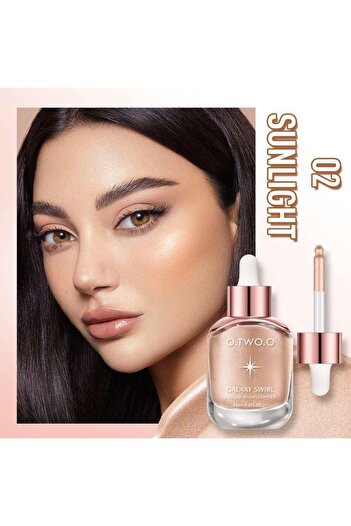 O.TWO.O Cosmetics FASHIONISTADEAL O.TWO.O Galaxy Shimmer Liquid Highlighter (#02, SUNLIGHT)