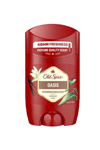 Old Spice Set of 3 Antiperspirant Sticks 50ml Oasis, Intense Fresh Fragrance, Anti-White Marks