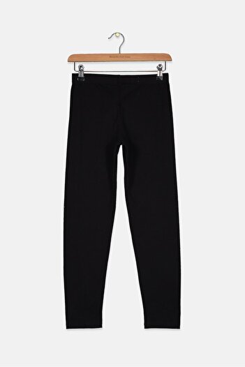 GAP Kids Girls Pull On Leggings, Black