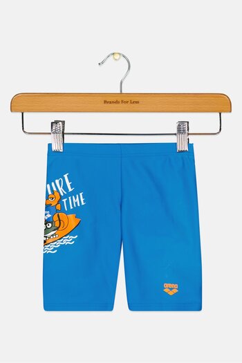 ARENA Toddlers Boy Brand Logo Swim Shorts, Blue
