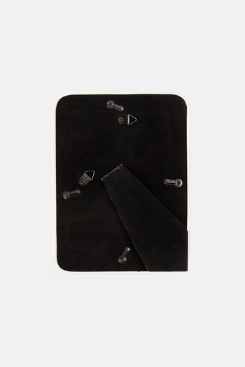 Enchante Accessories Rectangle Champagne Resin Photo Frame, Off White