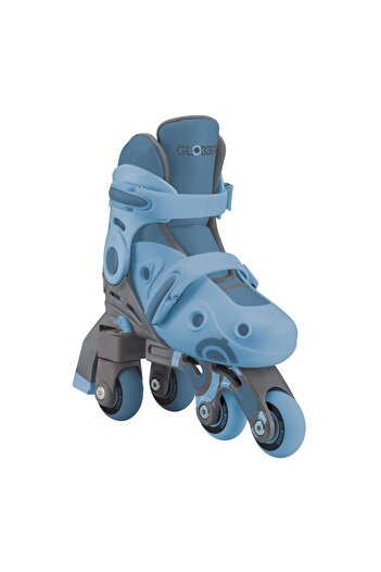 Globber 2 in 1 adjustable rollers size 26-29, blue color