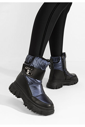 B T Shoes Γυναικείες Μπότες Χιονιού Νειβι Morisa