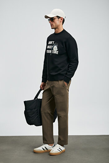 Lufian Henry Men's Sweatshirt Black