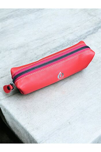 ÖzkanAccessory Multicolored Genuine Leather Pen Holder & Gift for Preschool