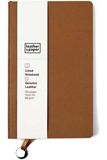 STOREMAX Snshop & Paper Lp1129 Notebook, Tan, Lined 467437