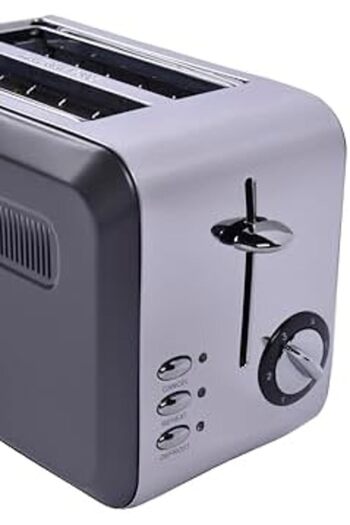 STOREMAX Polysight Gem Titan 2 Slice Toaster – 980 W, Stainless Steel Body |   Silver Trendzap