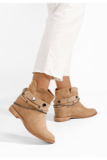 B T Shoes Μποτακια πλατφορμεσ Pelona Χακι