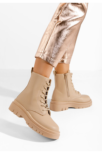 B T Shoes Αρβυλάκια γυναικεία Kelicia Χακι