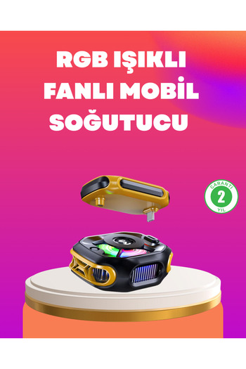 ZERO LAND Hn-Shop High Performance Phone Cooler with Type-C Input and Ai Mode