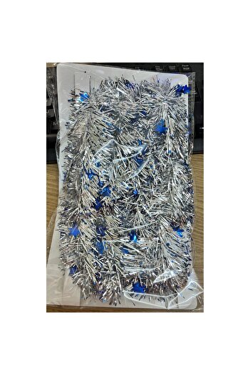 Flippy LED Christmas Tree, Flippy, 2 m, 5 cm Thick, PVC, Star Pattern, Artificial, Blue/Silver