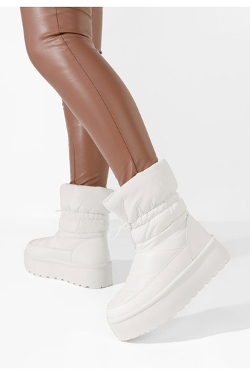 B T Shoes Emorana women's white sneakers