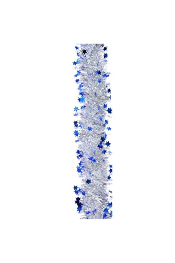 Flippy LED Christmas Tree, Flippy, 2 m, 5 cm Thick, PVC, Star Pattern, Artificial, Blue/Silver