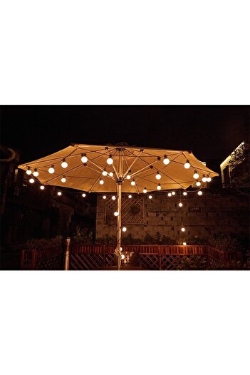 Flippy Christmas String Lights, 5 meters, 10 LED Round Bulbs, Multicolor, Outdoor and Indoor Use