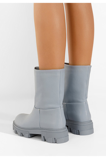 B T Shoes Γυναικείες Μπότες Viega μπλε