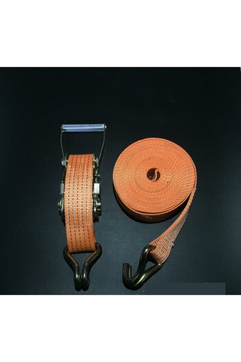 Flippy Strap with Ratchet, Flippy, 10 m Length, 5 cm Width, Orange