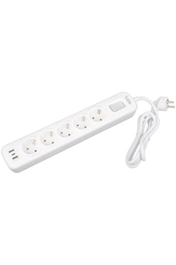 STOREMAX Polysight Led a Quality Power Strip with 3, 4, and 5 Outlets, 2 USB + 1 Type-C Input, 16 Max 4000 Watt Capacity, 5V 2.6 Ampere