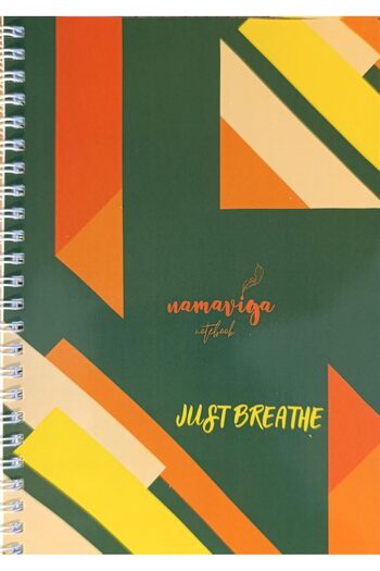 STOREMAX Snshop Spiral School Notebook 100 Pages-Unlined (Green) 467437