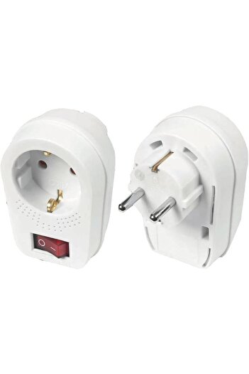 STOREMAX Snshop Single Switched Grounded Plug Socket One-Piece 467437