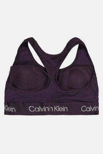 Calvin Klein Women Brand Logo Lightly Padded Bra, Dusty Purple