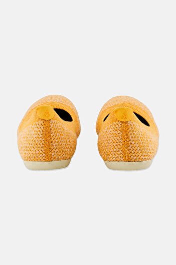 Allbirds Women Wide Slip On Flat Shoes, Orange