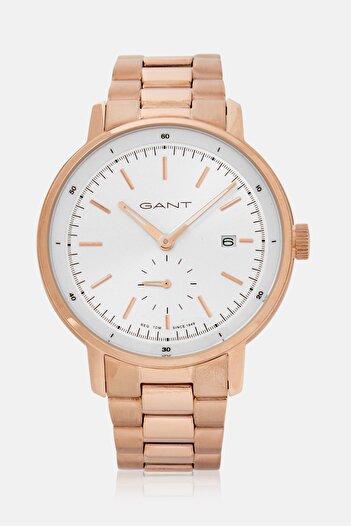 Gant Men GTAD08400299I Stainless Steel Analog Watch 40 mm, Rose Gold