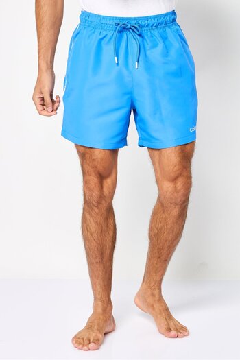 Calvin Klein Men Brand Logo Board Shorts, Blue