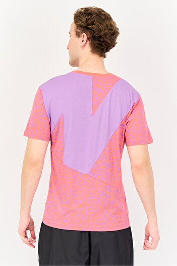 New Balance Men Sportswear Fit Short Sleeves Outdoors T-Shirts, Multicolor