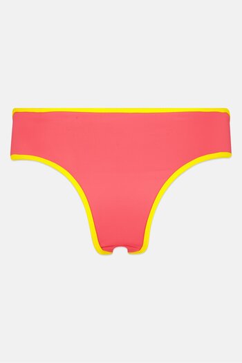 Tommy Hilfiger Women Brand Logo Hipster Brazilian Panty, Pink