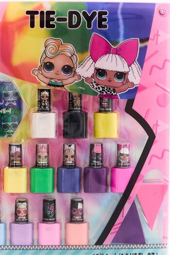 L.O.L. SURPRISE Kids Girl Nail Art Decoration Makeup Set, Multicolor
